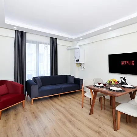 아파트 Modern With Elevator At Taksim&istiklal 이스탄불